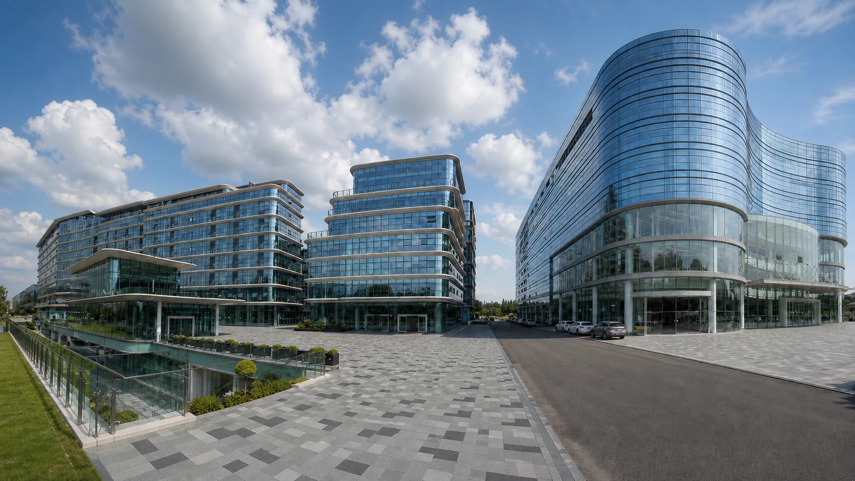 LINC AUTO vehicle export campus in Chengdu